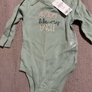 9mo long sleeve onesie